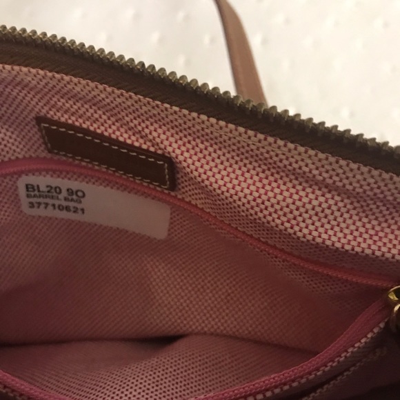 Rooney & Bourke Shoulder Bag Pink and White - Picture 4 of 5